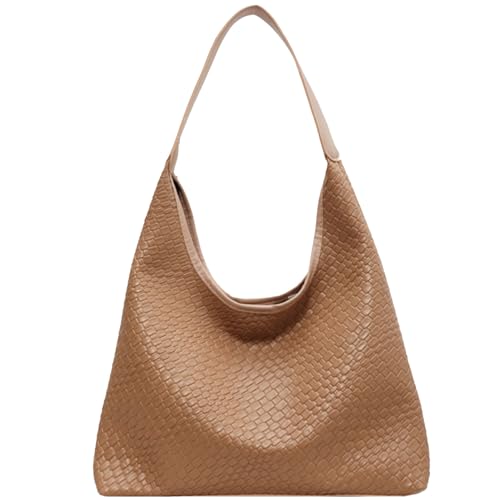 Sac en cuir tissé imperméable résistant à l'eau pour femme active