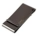 MC1043 Black Mirror stainless steel Triple Folding Money Clip By Y&G