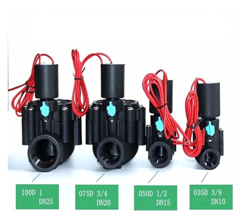 Électrovanne pour arrosage de pelouse paysagère et potager en Dn15 24V - 4