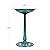 Best Choice Products 28in Pedestal Bird Bath, Vintage Outdoor Resin Accent Decoration w/Fleur-de-Lis Accents - Green
