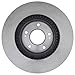 ACDelco Silver Front Brake Rotor 18A81010A | GM 19325460 Brake Rotors for Select Hyundai Santa Fe, Santa Fe Sport, XL, Kia Sorento, and more