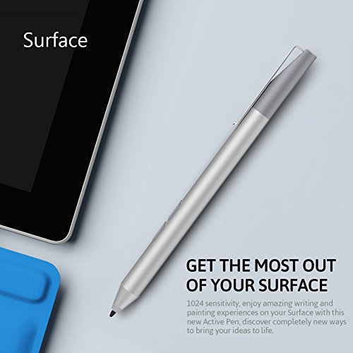 Digital Pen Active Stylus Compatible with Sur-face Pro 7, Pro 6, Pro 5, Pro 4, Pro 3, Sur-face Laptop 3 2 1, Sur-face Book 2, Book 1, Sur-face Go,1024 Level Pressure Sensitivity