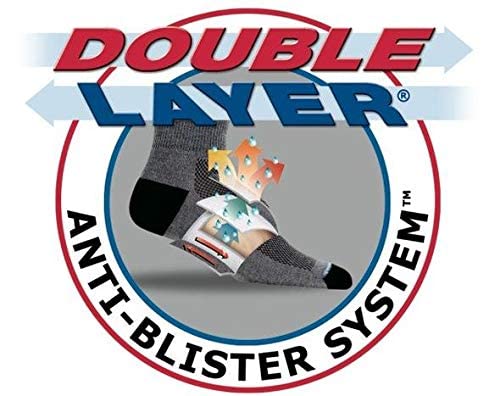 Wrightsock Eco Run Tab Socks | Guaranteed Blister Free | Breathable| Men | Women, Medium, Black #TOP3