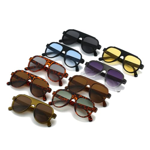 Lunettes de soleil hommes pour contrer l'éblouissement urbain avec style rétro oversize - 2