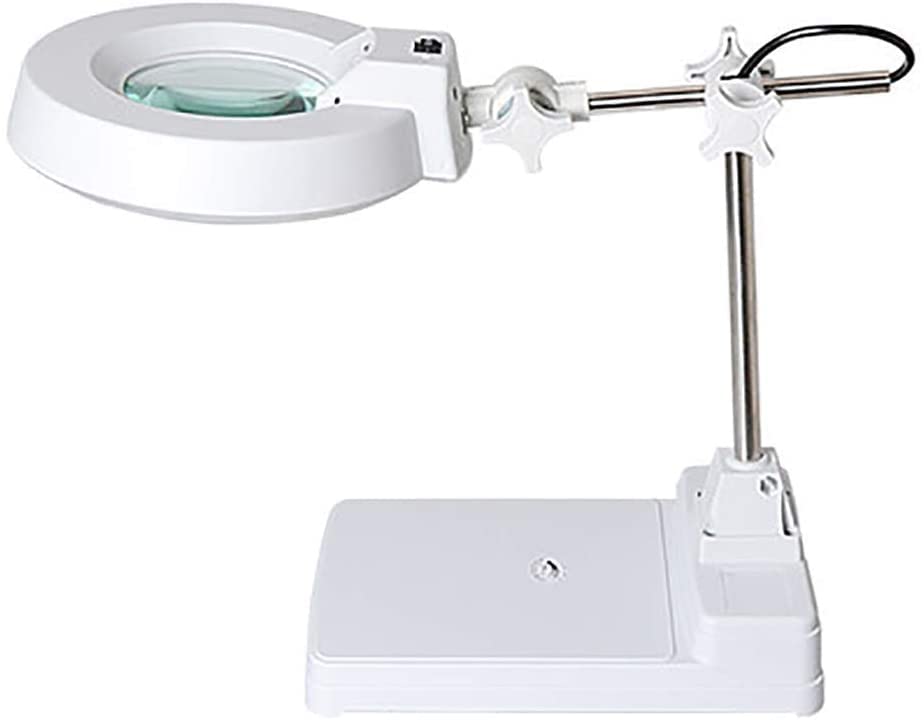 Loupe de table de réparation de beauté pour esthétique et soins de précision