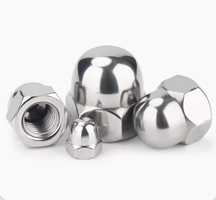 1 pcs M39 304 Stainless Steel Acorn Nuts, Hex Dome Cap Decorative Nuts, Rustproof Thread Protector