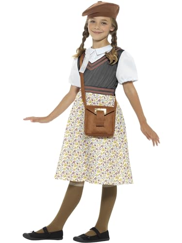 Disfraz Completo Niña Estilo Escolar Evacuee miniatura 2