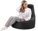 ✅ QUALITÄTSVOLLE MATERIALIEN - IDEAL FÜR DEN INNEN- UND AUßENBEREICH! Unsere Gamingsitzsäcke sind aus hautfreundlichem, reißfestem, UV beständigem, wasserabweisendem Bezugsstoff-Polyester (PVC beschichtet) und aus formstabilem, elastischem Füllmaterial-Original Syroporkugeln (100% neue EPS Perlen) gefertigt. Zusätzlich ist der Bezug mit einem robusten Reißverschluss + Klettband ausgestattet, was individuelle Zugabe oder auch Entnahme von Füllmaterial ermöglicht.