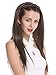 Produktbild WIG ME UP - TYW60875H-8 Halbperücke Haarteil edel geflochtener Haarreif glatt sehr lang 70 cm Braun
