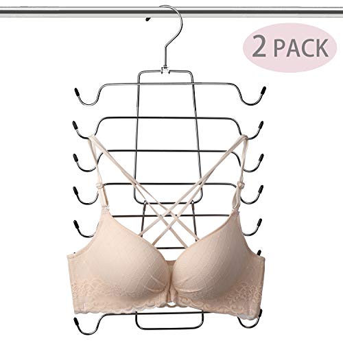 Magicool Cami Hanger 2 Pack Space Saving Hangers Closet Organizer for Tank Top