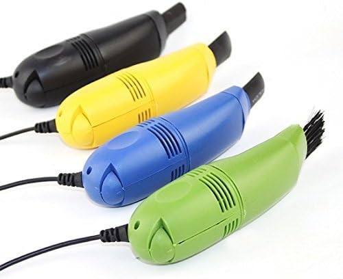 Signalex USB Vacuum Cleaner with dusting brush adaptor and light (Green)