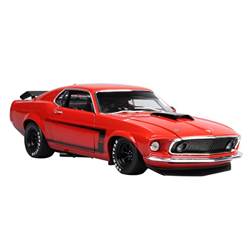 HYSXM Für Ford Mustang 302 1969 1:18 Legierung Sportwagen Modell Sammlerstücke Display Ornamente Jungen Spielzeug Miniatur Motorfahrzeug-Modelle Cover