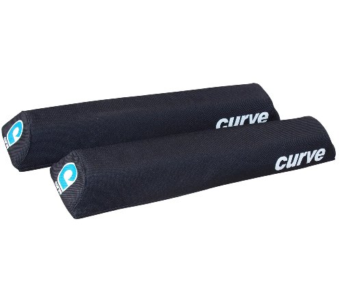 Aero Rack Pads Sleek Black POLYCANVAS - Short 19\" (2 Pack)