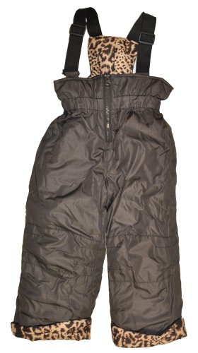 Image of Rothschild Girls Perfect Animal Print Snowsuit with Scarf