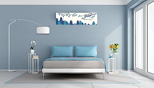 Image of DARSHANAM WORLD Beatiful Designer Ac Cover / / Cutest Printed Air Conditioning Dust Cover For Indoor & All Type AC Split Covers / / Colorfull Folding Designer Ac Cover (Save Bird 1.5 Ton)