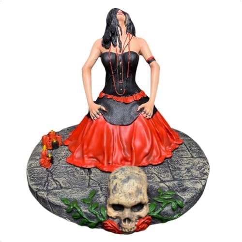 Pomba Gira Gargalhando (V) (R) - Resina - Umbanda Candomble