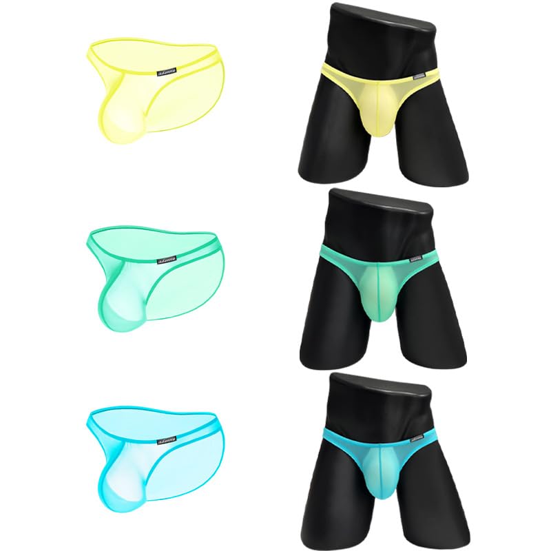 Evankin Ultra - thin Ice Silk Transparent Sexy Low - Waist Fitness Breathable Comfort Solid Color Seamless Quick - Dry Briefs4