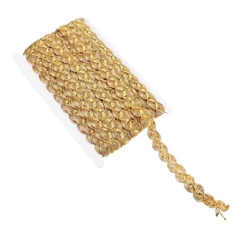 CORHAD Sequin Lace Trim DIY Craft Accessory Versatile Trim for Clothing Decor and DIY Projects