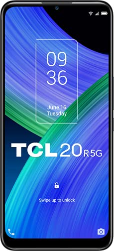 TCL-20-R-5G-128GB-Smartphone-de-652-HD-con-NXTVISION-MediaTek-Dimensity-700-5G-4GB128GB-Ampliable-MicroSD-Dual-SIM-Camaras-13MP2MP2MP8MP-Bateria-4500mAh-Android-11-Gris