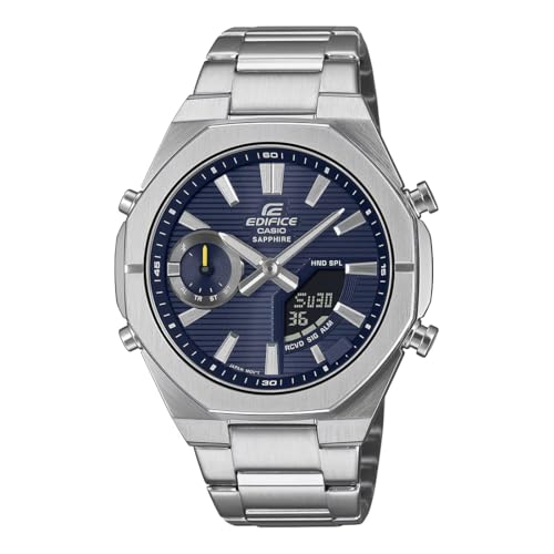 Casio Edifice ECB-S10D-2ADF Bluetooth Analog-Digital Blue Dial Me...