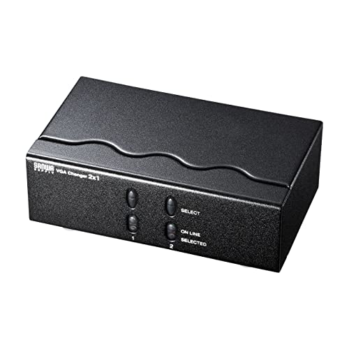 サンワサプライ ディスプレイ切替器（ミニD-sub（HD)15pin用）・2回路 SW-EV2N2 Amazon.co.jp: サンワサプライ ディスプレイ切替器（ミニD-sub（HD