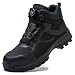 Rona Shoes Stivaletti Antinfortunistici Scarpe Antinfortunistiche Scarpe da Lavoro Antinfortunistiche Impermeabile Leggere Comode Uomo Donna Titan Black EU 40