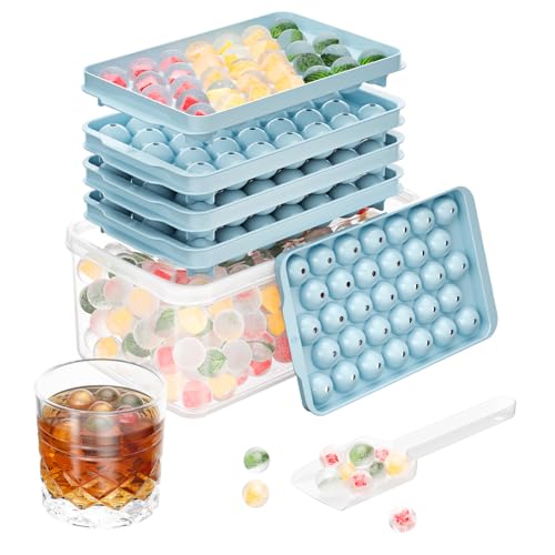 Optish 3 Pack Ice Trays for Freezer, 99 PCS Ice