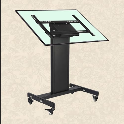 Soporte móvil para TV con ruedas para pantallas 32-65 pulgadas miniatura 1