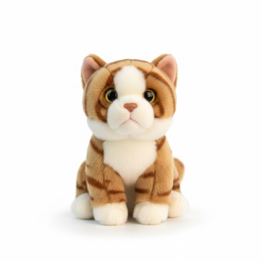 Peluche chaton tigré gris, le cadeau idéal pour gâter vos proches - 3