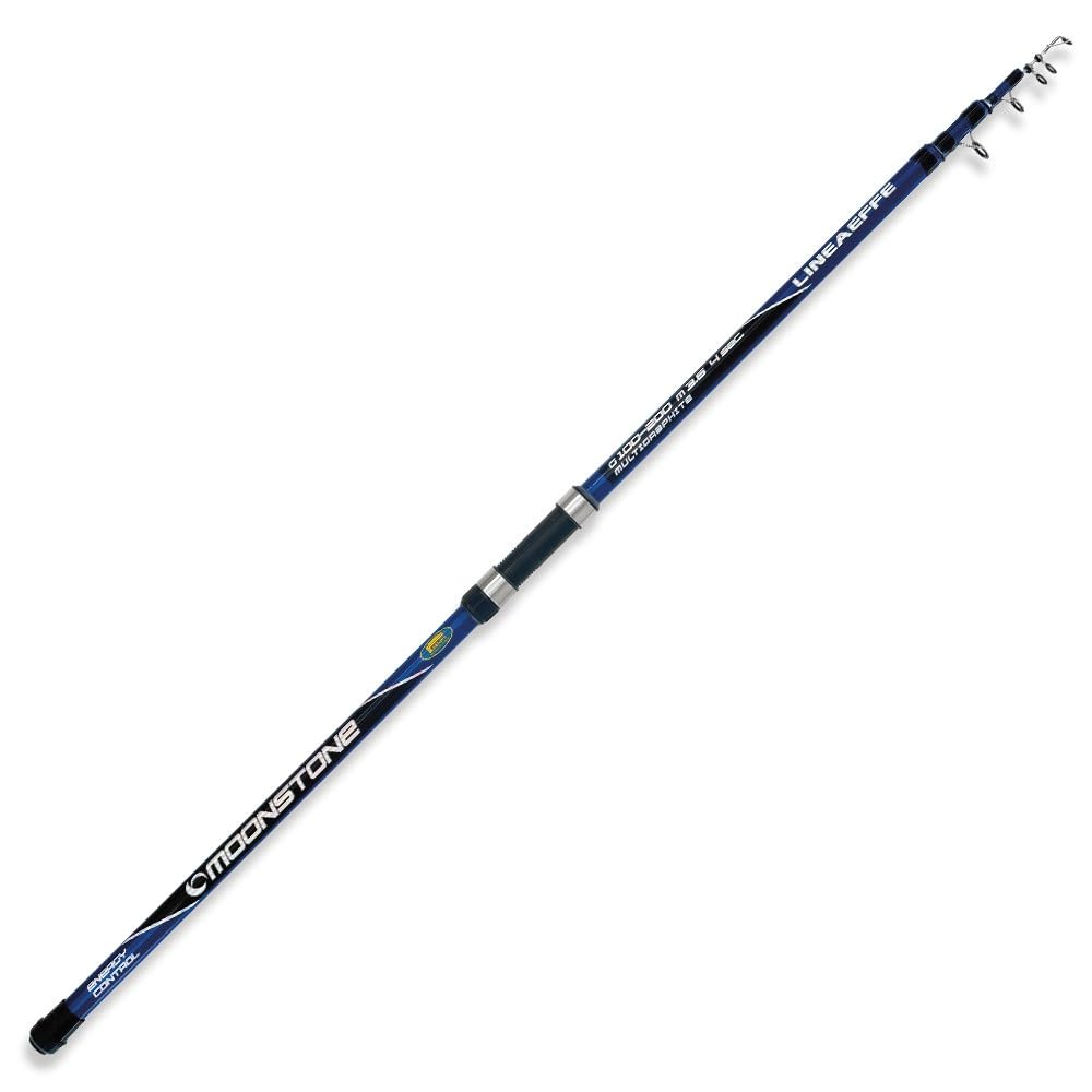 Kit Surfcasting Caña Moonstone 4,20 m 200 g + carrete Shizuka 5000 gia embobbinato
