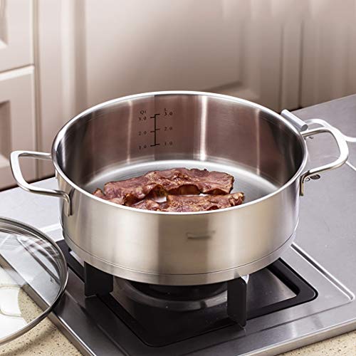 Panela A Vapor/Sopa Em Aço Inoxidável 304 1 Camada Doméstica Com Vaporizador 24Cm Espessado Adequado