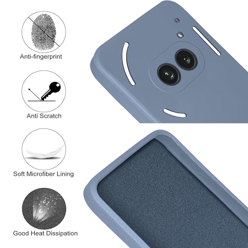Image of Jkobi Back Cover Case for Nothing Phone 2A 5G (Matte Finish Silicone with Inside Fiber Cloth)