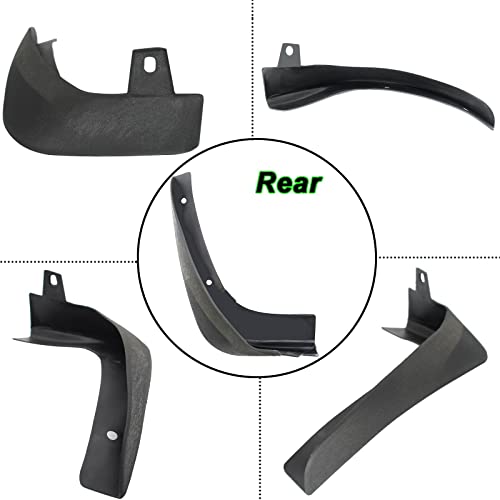 Guardabarros para Nissan Note E11 con protección total contra salpicaduras 3