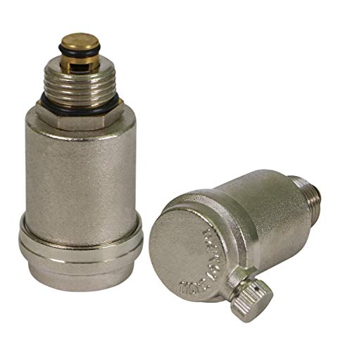 Image of Midline Valve NQF200 PEX 1 /2 in. Air Vent Drain Valve; for Radiant Heating Manifold