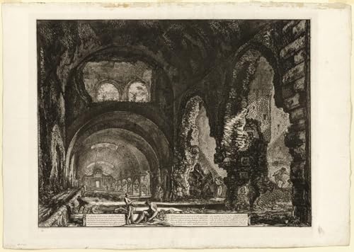 Affiche de Peinture Piranesi pour la Décoration du Salon Chic