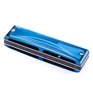 KIRANDIE 10 Trous Blues Harmonica Diatonic Blues Blues Bleu Bleu Professionnel Instrument de Musique clé de C/DB/D/EB/E… - Les Beatles, Paul McCartney, John Lennon, RIngo Starr, George Harrison KIRANDIE 10 Trous Blues Harmonica Diatonic Blues Blues Bleu Bleu Professionnel Instrument de Musique clé de C/DB/D/EB/E… – Image 4