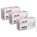 JAM PAPER Colorful Desk Tape Dispensers - White - 3/Pack