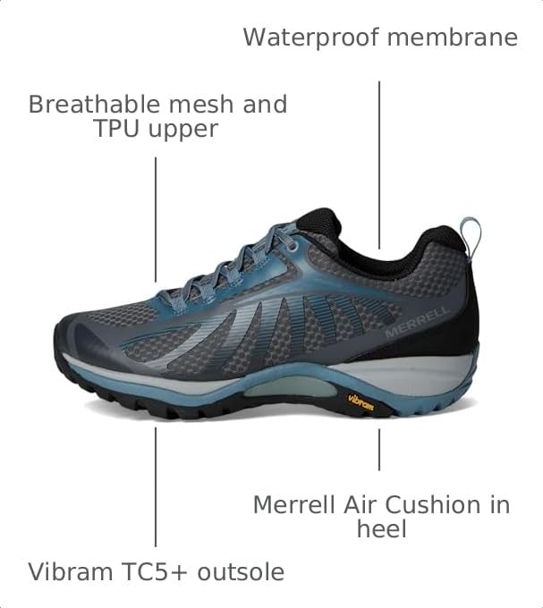 Image of Merrell Women's Siren Edge Waterproof Walking Shoe