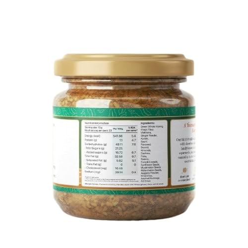 Image of Asmita Organic Farms Panjiri 200g | Postpartum & Postnatal Nutrition | Traditional Immunity Booster for Women, Kids & Adults | Made with 21 Powerful Ingredients | Energy & Recovery Superfood