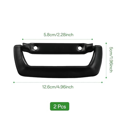 Image of Guitar Case Handle Replacement, 2Pcs Luggage Handles Suitcase Handles Plastic Pull Handles for Musical Box, Toolbox, Carry On Luggage, Travel Case Handle