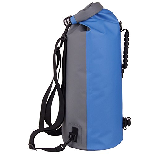 Bolsa Seca Inflable Impermeable Flotante 25L Mochila para Exterior PVC para Kayak y Camping miniatura 2