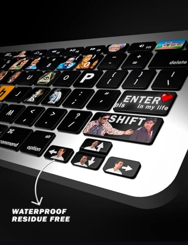 Image of Memes Keyboard Stickers Compatible for All Keyboards Laptop and Desktop (Antique)