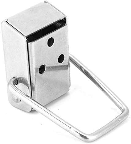 Chinese Antique Box Buckle,Antique Lock Buckle.Stainless Steel Box Hasp Safety Lock Box Case Toggle Latch Catch Buckle Clasp with 2 Keys Furniture Hardware Accessories (Color : 70mm)
