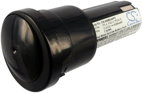 2.4V High-Performance Replacement Battery for BS6 ABS6 with P2.4 PSX2.4 PS2.4/3300mAh