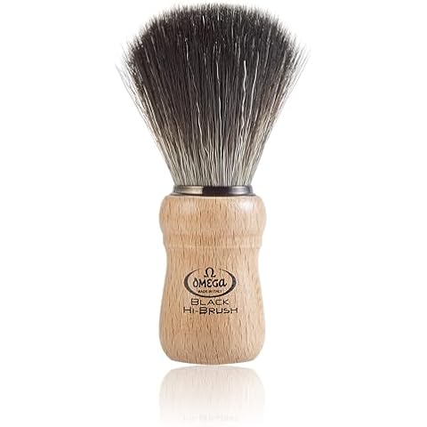 Blaireau Omega en fibre synthétique Cover