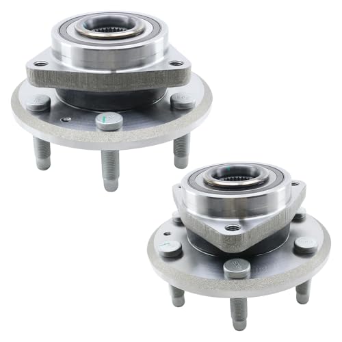 Image of BDELI Front or Rear 2WD FWD Wheel Bearing and Hub Assembly 513277 x2 Replace for 09-17 Chevy Traverse, 08-17 Buick Enclave, 07-16 GMC Acadia, 2017 Acadia Limited, 07-10 Saturn Outlook, 6-Lug, 22756832