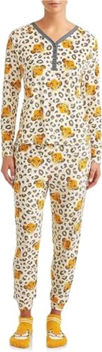 Christmas The Lion King Winter White 3 Piece Pajama Set w/Socks - 2XL