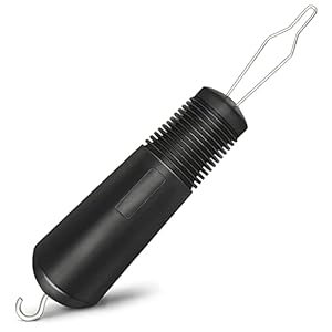 Knoophulp – Knoophulp en ritssluiting, knoophulp voor senioren, knoophulp voor het knopen van overhemden voor artritis, beperkte beweeglijkheid van de hand door MILIFOX