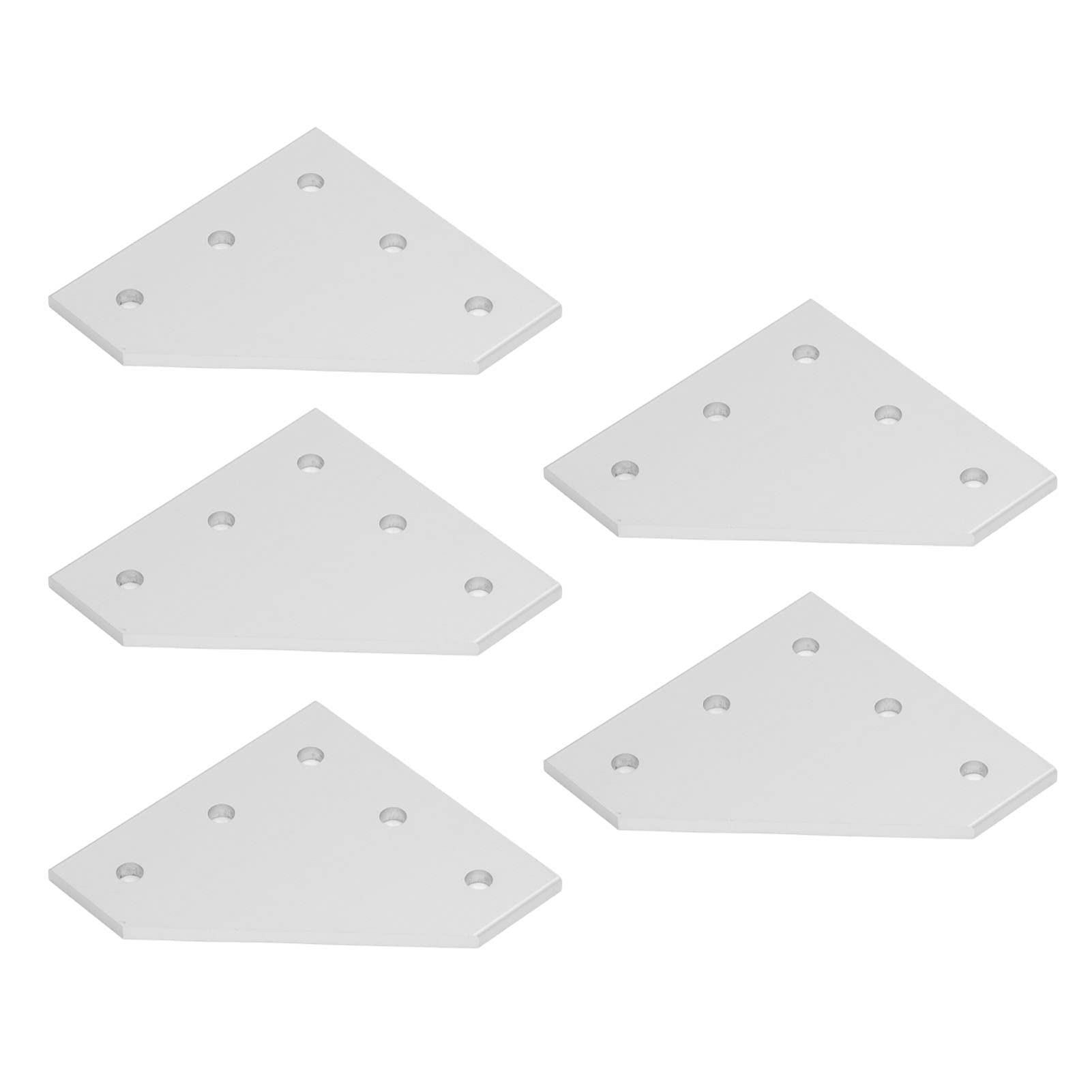 Placa de unión para muebles y perfiles de aluminio robustos de fijación 4040L