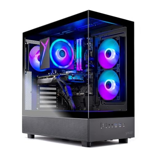 Skytech Azure Gaming PC Desktop, Ryzen 7 5700 3.7 GHz (4.6GHz Turbo), NVIDIA RTX 5060 8GB, 1TB NVMe SSD, 32GB DDR4 RAM 3200, 650W Gold PSU, Wi-Fi, Win 11